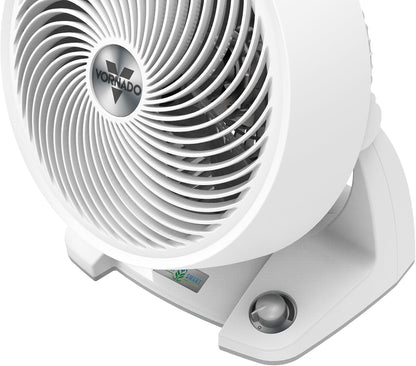 Vornado 633DC Air Circulator Fan - Energy Smart Design with Variable Speed Control | White