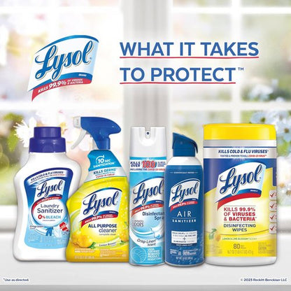 Lysol Toilet Bowl Cleaner Gel - Stain Removal & Disinfection - Forest Rain Scent, 24oz (Pack of 2)