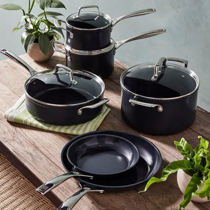 Le Creuset Non-Stick Ceramic Sauté Pan - 4.25 Qt with Glass Lid for Effortless Cooking