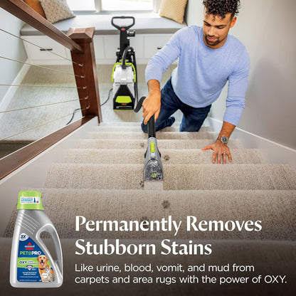 Bissell Pro Pet Urine Eliminator Deep Cleaner Formula - Powerful Stain Removal | 32 Oz