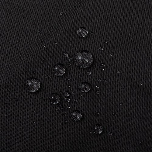 ALYVIA SPRING Extra Long Fabric Shower Curtain Liner Waterproof - 72" x 96", Soft & Lightweight X-Long Shower Curtain with 3 Magnets, Machine Washable - 72x96, Black