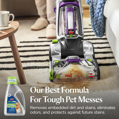 Bissell Pro Pet Urine Eliminator Deep Cleaner Formula - Powerful Stain Removal | 32 Oz
