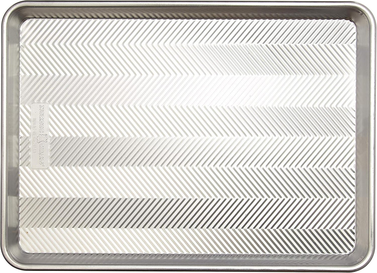 Nordic Ware Prism Baking Sheets - Half & Quarter Size | Durable Natural Finish