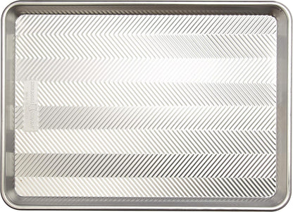 Nordic Ware Prism Baking Sheets - Half & Quarter Size | Durable Natural Finish
