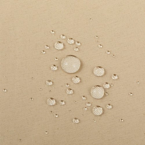 ALYVIA SPRING Waterproof Fabric Shower Curtain Liner with 3 Magnets - Hotel Quality Soft Cloth Shower Liner, Light-Weight & Machine Washable - Standard Size 72x72, Khaki
