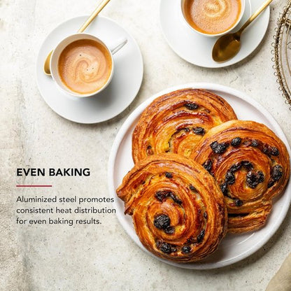 KitchenAid Nonstick Baking Sheet - 10x15in Aluminized Steel for Perfectly Baked Goods