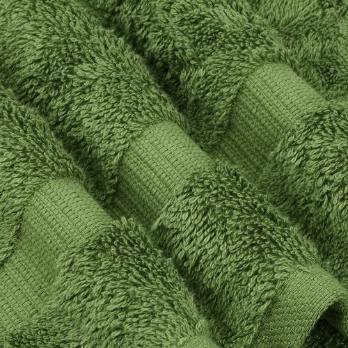 Chakir Turkish Linens | Hotel & Spa Quality 100% Cotton Premium Turkish Towels | Soft & Absorbent (3-Piece Towel Sets, Moss)