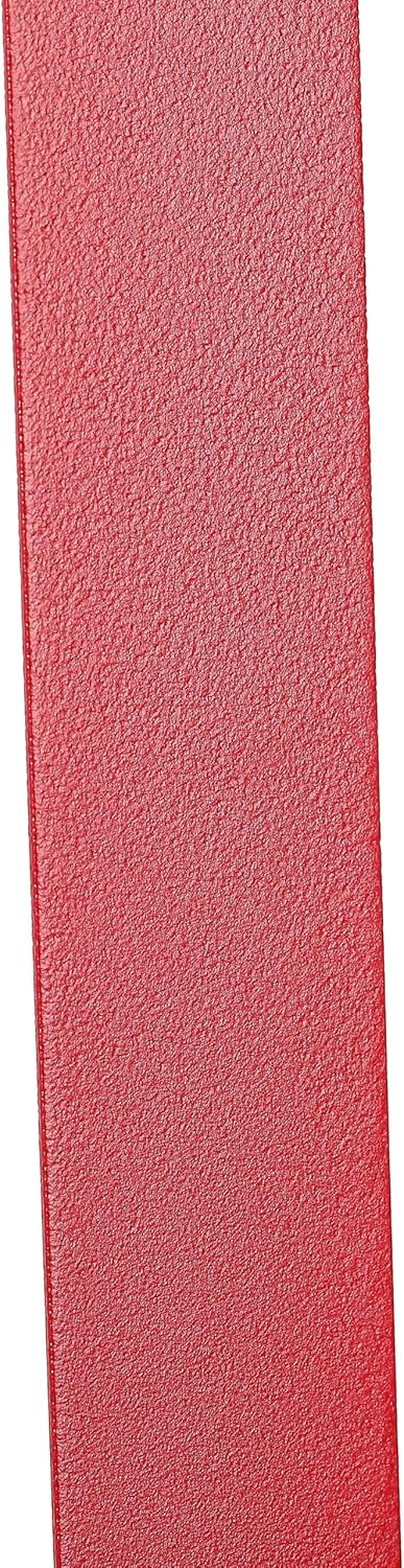 Sattiyrch 15" Wreath Hanger - Sturdy Steel Over The Door Hook for Front Door (Red, 4")