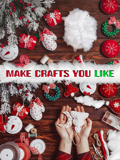 Riakrum Fake Snow | Fluffy Artificial Snow Decor for Winter Mantle | 360g Cotton Decoration