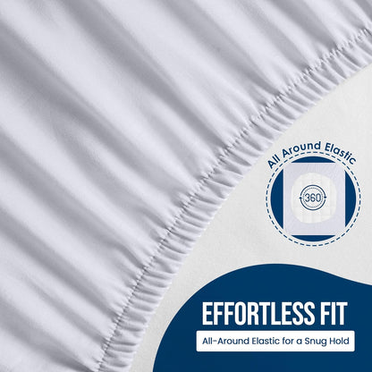 Utopia Bedding King Size Mattress Protector - Waterproof Terry Cover with Deep Pockets | Soft & Breathable