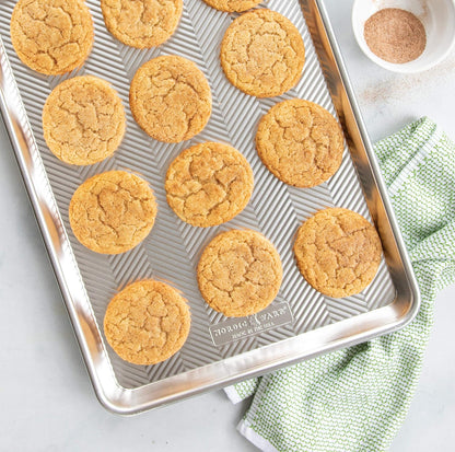 Nordic Ware Prism Baking Half Sheet Set - Durable Nonstick Design | Perfect for All Your Baking Needs