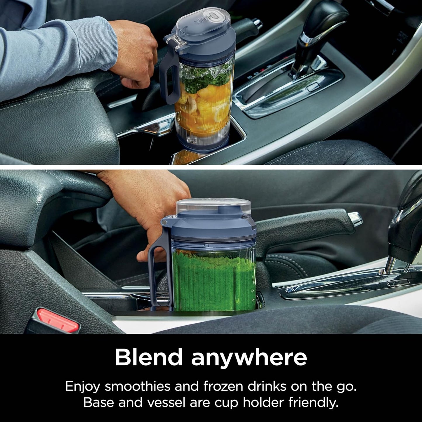 Ninja BC251NV Blast Max Personal Cordless Blender - Smoothies & Ice Crush, 22 oz. Navy Vessel - Certified Refurbished