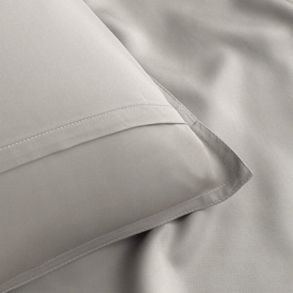 Pure Bamboo Queen Sheets - Luxuriously Soft 100% Organic Viscose Bed Sheet Set | Cooling Stripes, Double Stitching