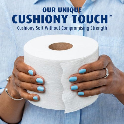Charmin Ultra Soft Toilet Paper - Cushiony Touch, 24 Family Mega Rolls, White
