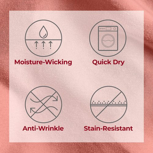 Mellanni Extra Deep Full Sheets - 4 PC Iconic Collection Bedding - Hotel Luxury, Ultra Soft, Cooling Bed Sheets - Wrinkle, Fade, Stain Resistant (Full, Coral)