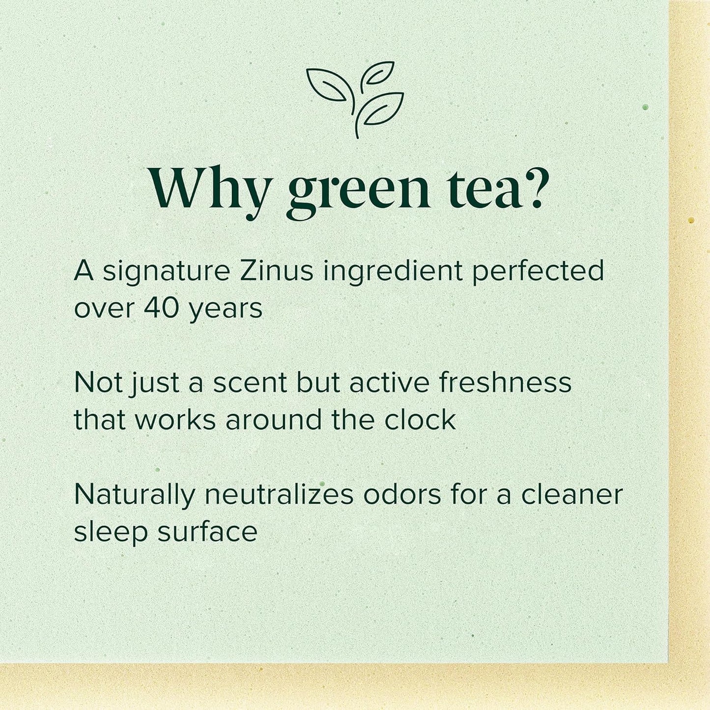 Zinus 8 Inch King Green Tea Memory Foam Mattress - Medium Firm, Zoned Pressure Relief, Safe & Fiberglass Free