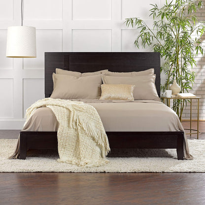 Pure Bamboo Queen Sheets - Luxuriously Soft & Cooling 100% Organic Viscose Bed Sheet Set | Sand Color