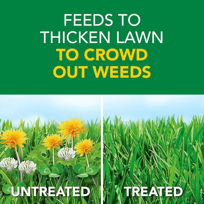 Scotts Turf Builder Weed And Feed - Effective Lawn Care Solution For 5,000 Sq. Ft.