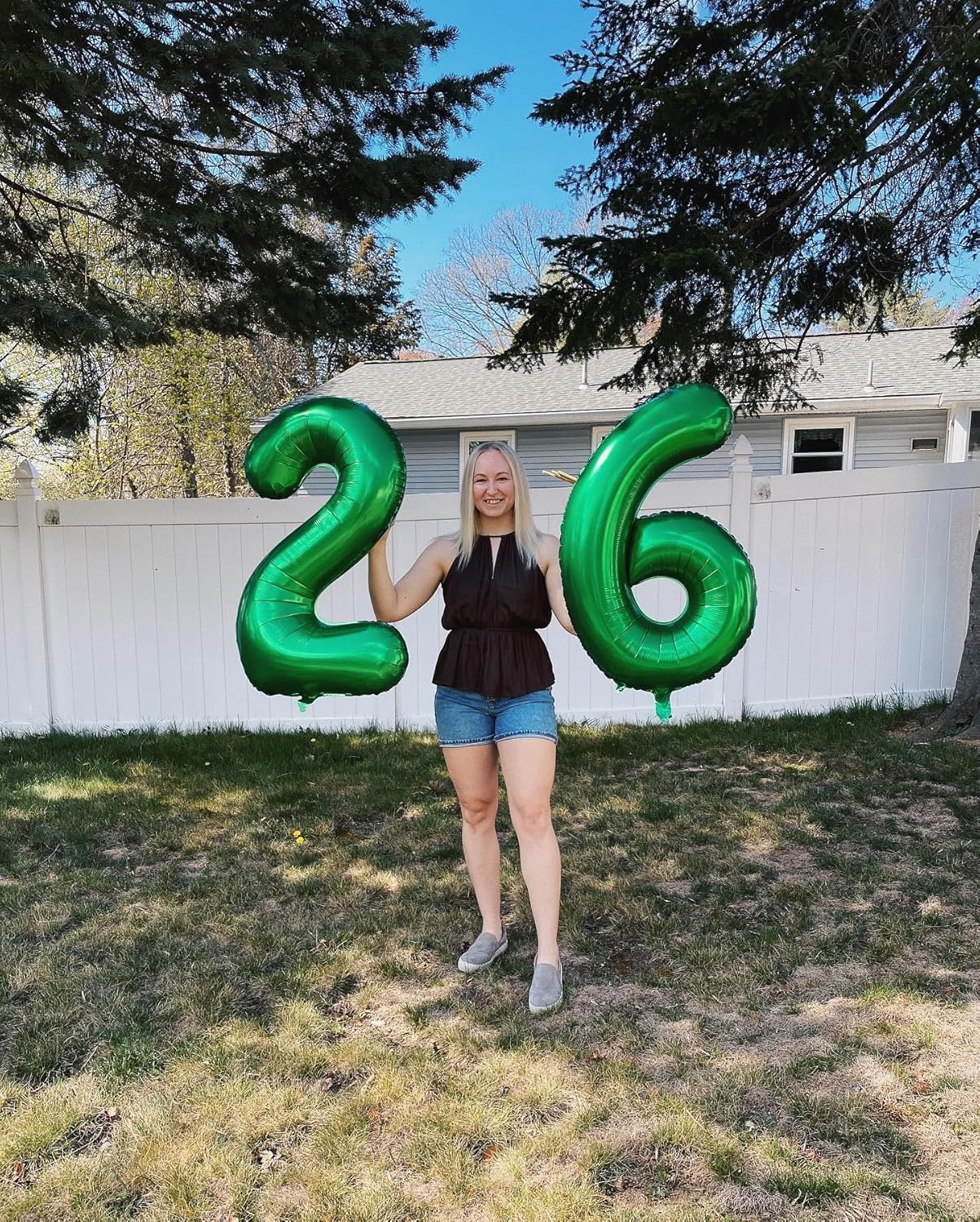 Number 50 Balloon by [Brand Name] - 40 Inch Dark Green Giant Foil Balloon for 50th Birthday Party Decorations