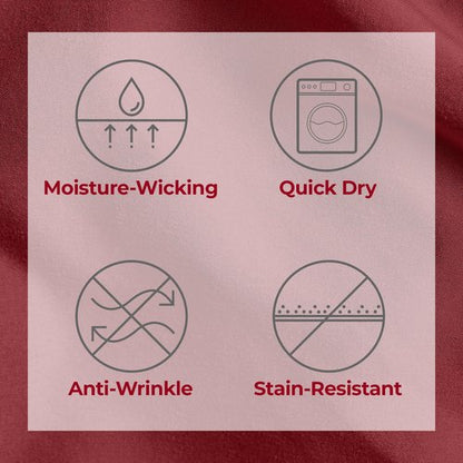 Mellanni Twin XL Sheets Set - 3 PC Iconic Collection Bedding - Hotel Luxury, Extra Soft, Cooling Bed Sheets - Wrinkle, Fade, Stain Resistant (Twin Extra Long, Brick Red)