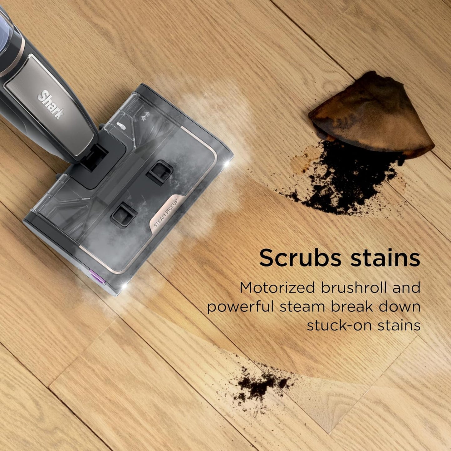 Shark Steam Pickup Brushroll Bundle - 2 Pack Compatible with SD201 3-in-1 Steam Mop