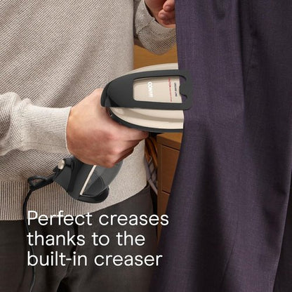 Conair Turbo ExtremeSteam 1875W Handheld Garment Steamer - Portable Design for Strong Penetrating Steam | Black