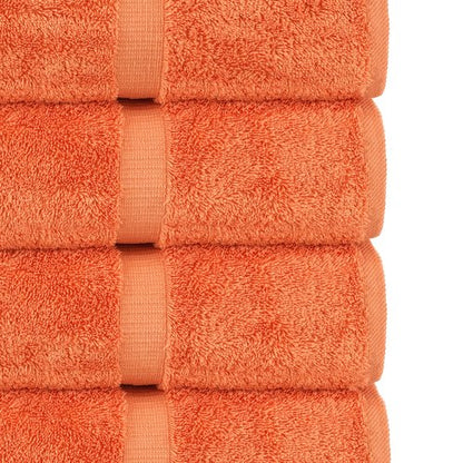 Chakir Turkish Linens | Hotel & Spa Quality 100% Cotton Luxury Turkish Towels | Soft & Absorbent (30x60 Inches Extra Large Bath Towels, Set of 4 - Coral)
