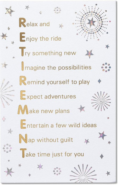 American Greetings Retirement Card (Time of Your Life)