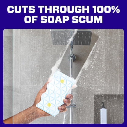 Mr. Clean Magic Eraser Sponge - Powerful Bathroom Cleaner with Lemon Scent | 5 Count Pack