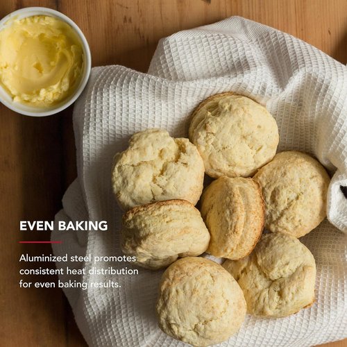 KitchenAid Non-Stick Baking Sheet - 13x18 Inch | Durable & Easy to Clean Evergreen Finish