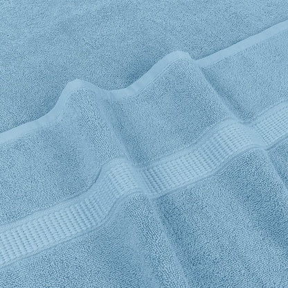 Utopia Towels Luxurious Jumbo Bath Sheet 2 Piece, 600 GSM, 35 by 70 Inches, 100% Ring Spun Cotton, Highly Absorbent and Quick Dry Extra Large Bath Towel, Super Soft Towel, Sky Blue