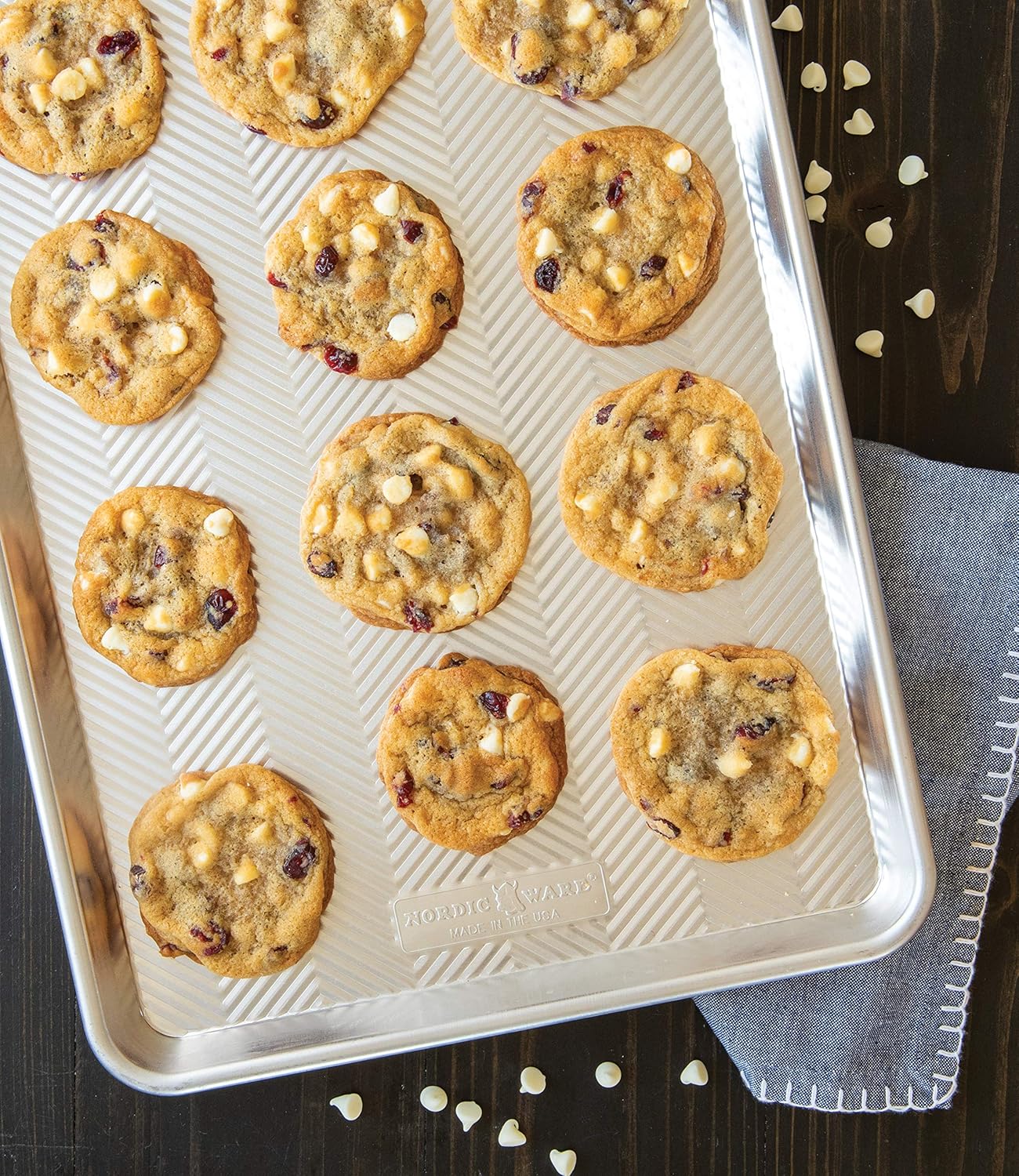 Nordic Ware Prism Baking Half Sheet Set - Durable Nonstick Design | Perfect for All Your Baking Needs