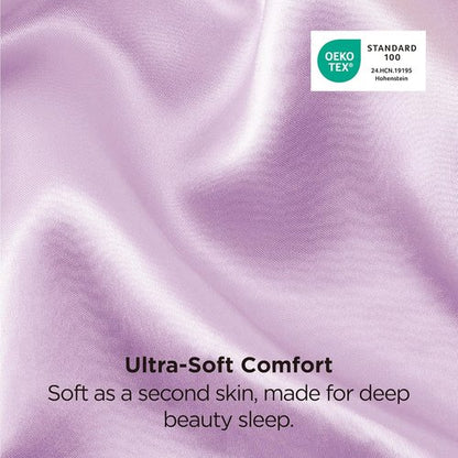 Bedsure Satin Pillowcase - Luxurious Silk-Like Comfort | Standard Size, Navy, 20x26 Inches, 2-Pack