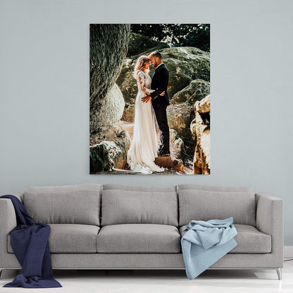 Skiennix Personalized Canvas Prints - Custom Framed 11X14 Photo Wall Art for Home Decor & Gifts